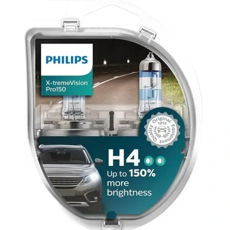Żarówka halogenowa H4 Philips X-tremeVision PRO 150