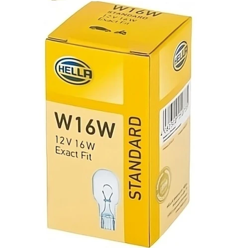 Przejdź do produktu Żarówka HELLA 12V W16W (8GA008246-001) 