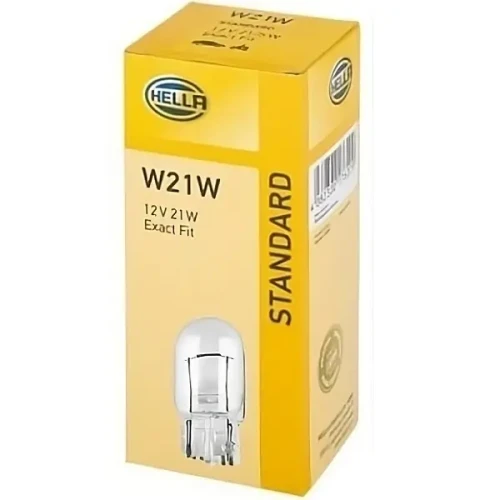 Przejdź do produktu Żarówka HELLA 12V W21W (8GA008892-002)