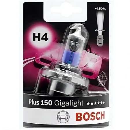 Żarówka Bosch H4 Gigalight +150%