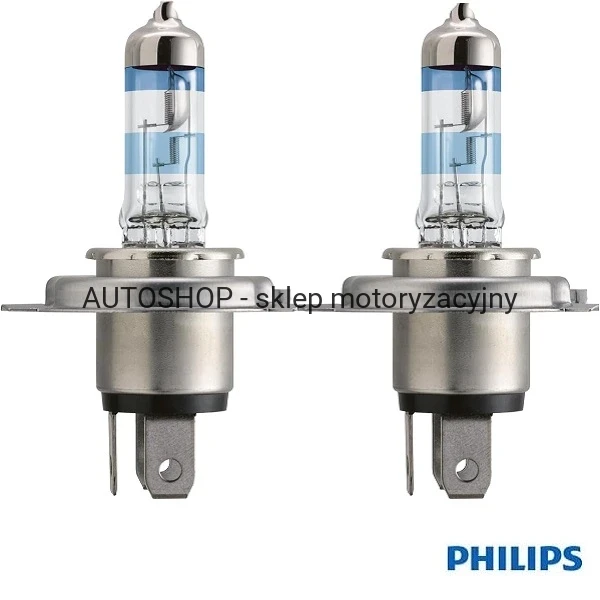Żarówka halogenowa H4Philips WhiteVision Ultra