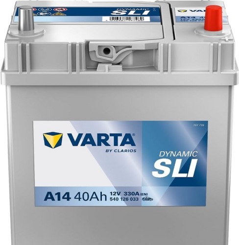 Przejdź do produktu VARTA Dynamic SLI A14 12V 40Ah/330A P+JAPAN