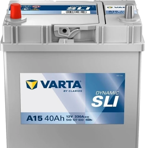 Przejdź do produktu VARTA Dynamic SLI A15 12V 40Ah/330A L+ JAPAN