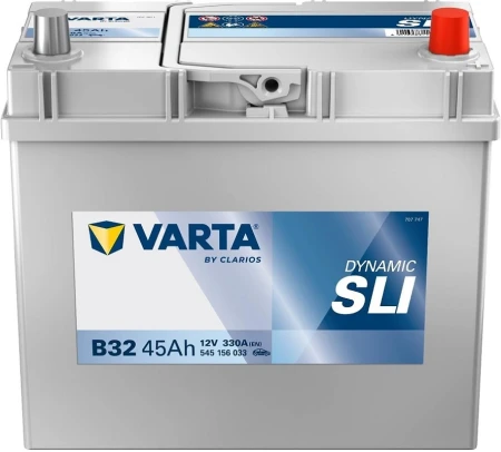 Akumulator rozruchowy Varta Blue Dynamic SLI B32 45Ah 330A  P+ JAPAN no. kat. 545156033