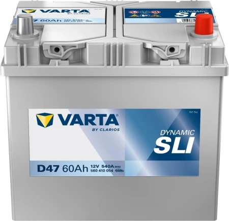 Akumulator rozruchowy Varta Blue Dynamic SLI D47 12V 60Ah 540A P+ no. 54560410054 JAPAN