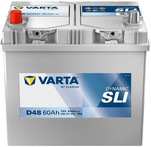 Przejdź do produktu VARTA Dynamic SLI D48 12V 60Ah/540A L+ JAPAN