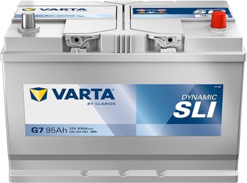 Przejdź do produktu VARTA Dynamic SLI G7 12V 95Ah/830A P+ JAPAN