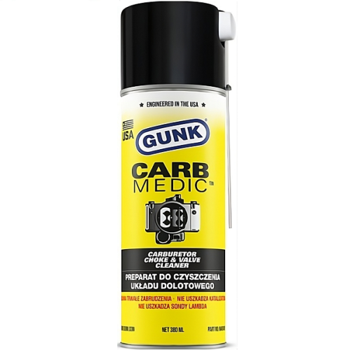 Przejdź do produktu GUNK Carb Medic / Preparat do czyszczenia układu dolotowego 380ml