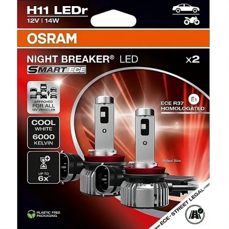 Żarówki Osram H11 Night-Breaker LED Smart ECE 2szt.
