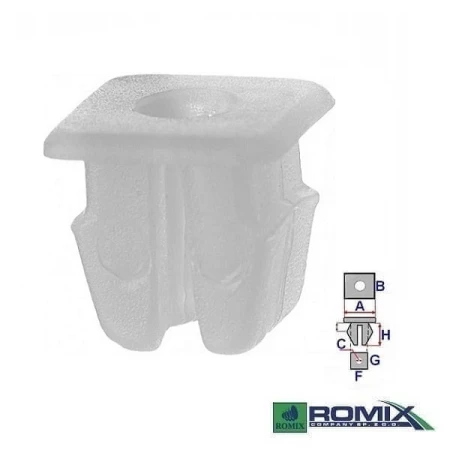 Kostka montażowa Romix 15002