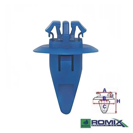 Spinka listwy bocznej Romix 80104 do wybranych modeli Toyoty