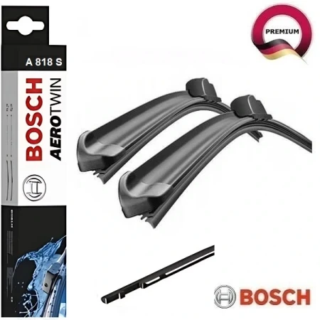 Wycieraczki przedniej szyby Bosch A818S Zestaw 2 sztuki