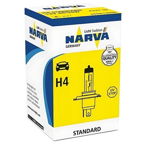 Przejdź do produktu Żarówka NARVA 12V H4 Standard 60/55W (48881)
