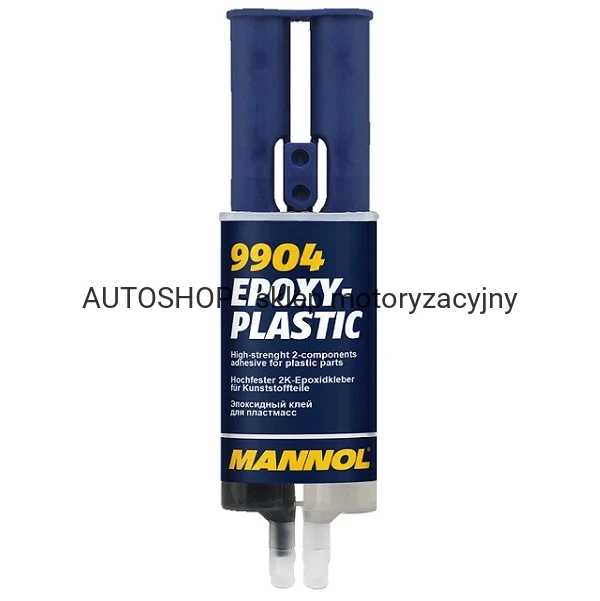 Klej epoksydowy dwuskładnikowy do plastiku Mannol 9904
