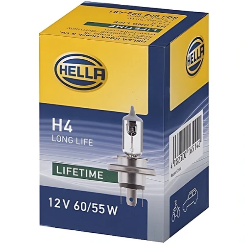 Przejdź do produktu Żarówka H4 HELLA Long Life 8GJ 002 525-481