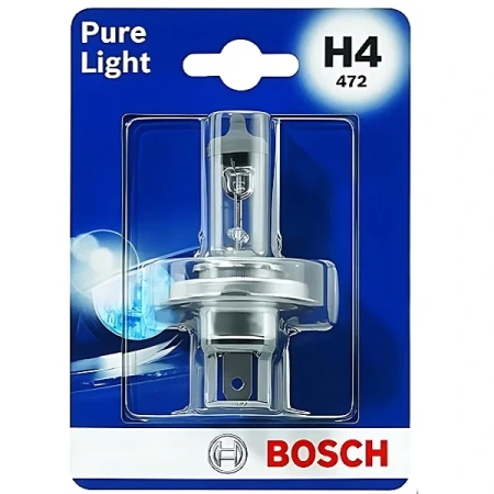 Żarówka halogenowa Bosch H4 Pure Light no. 1987301001