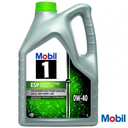Olej silnikowy Mobil 1 ESP X4 0W40 5L
