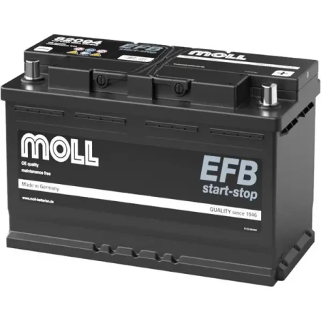 Akumulator rozruchowy MOLL 94Ah/860A no.82094