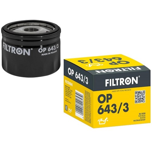 Przejdź do produktu Filtr oleju FILTRON OP643/3