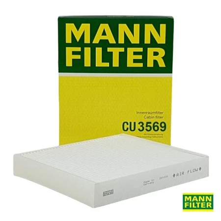 Filtr kabinowy przeciwpyłkowy Mann Filter CU3569