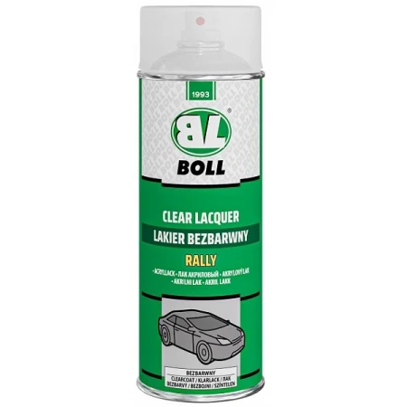 BOLL Lakier akrylowy RALLY Bezbarwny 400ml
