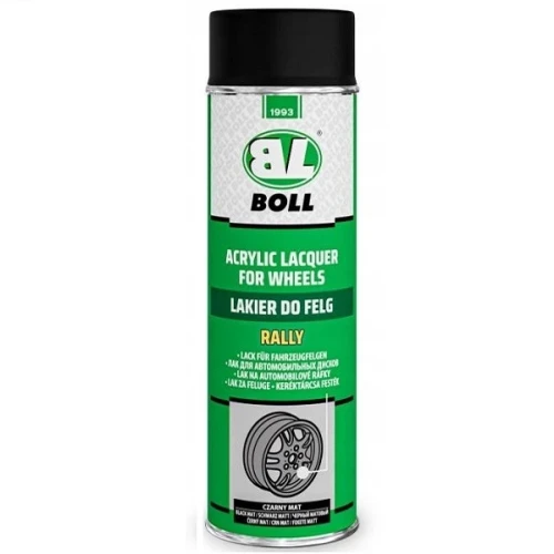 Przejdź do produktu BOLL Lakier do felg Czarny Mat 500 ml (0010135)