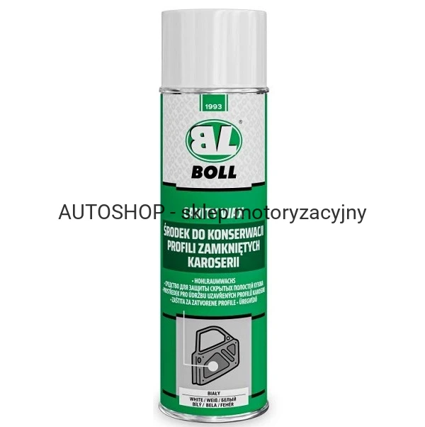 BOLL Środek do konserwacji profili zamkniętych Bialy