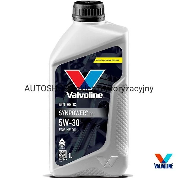 Olej silnikowy Valvoline SynPower FE 5W30 1L