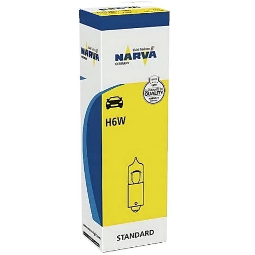 Przejdź do produktu Żarówka NARVA 12V H6W Standard 6W (68161)