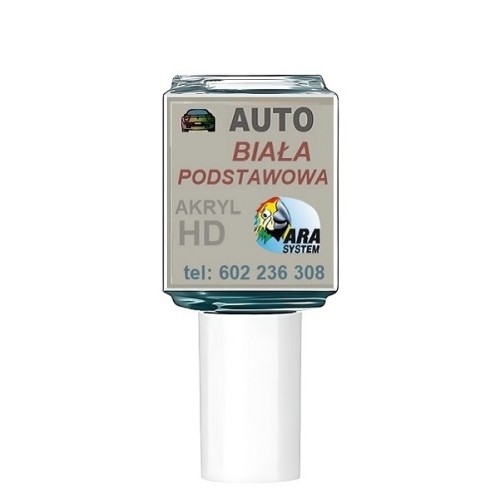 Przejdź do produktu ARASYSTEM Lakier Zaprawka Biała Podstawowa