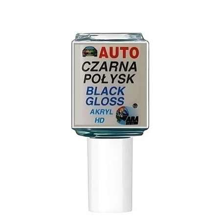 ARA SYSTEM Lakier samochodowy zaprawka 10 ml Czarny połysk