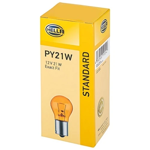 Przejdź do produktu Żarówka HELLA 12V PY21W (8GA006841121)