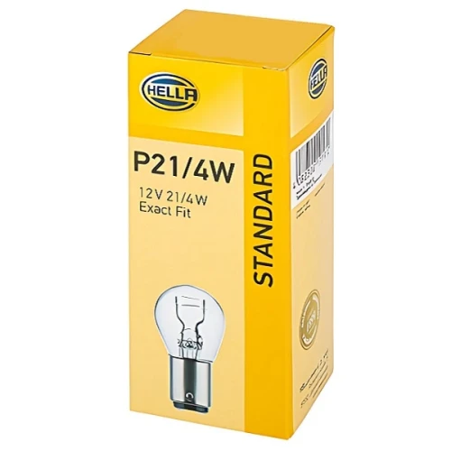 Przejdź do produktu Żarówka HELLA 12V P21/4W (8GD004772121)