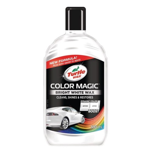 Przejdź do produktu TURTLE WAX Wosk koloryzujący COLOR MAGIC BIAŁY 500ml (70-204)