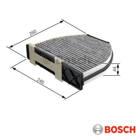 Filtr kabinowy węglowy Bosch R5001 (1987435001)