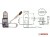Żarówka halogenowa Bosch H3 Pure Light no. 1987301006 wymiary