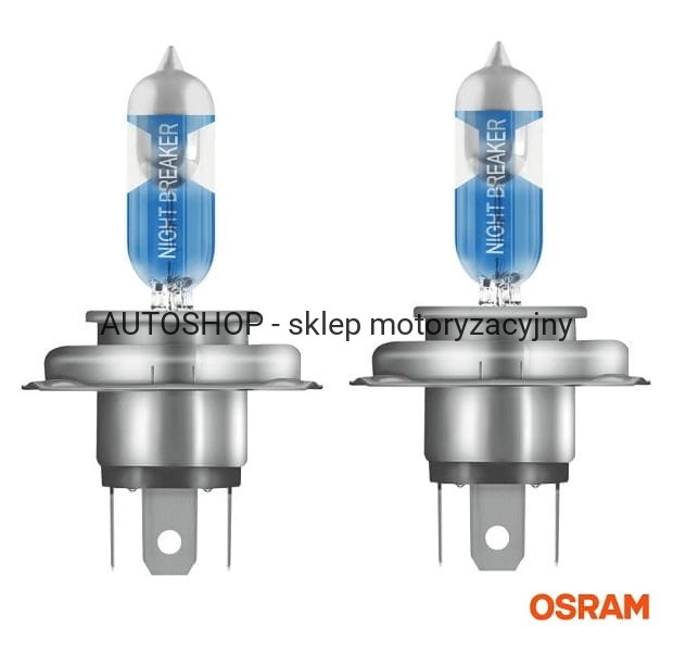 Żarówka halogenowa Osram H4 Night Breaker Laser +150%