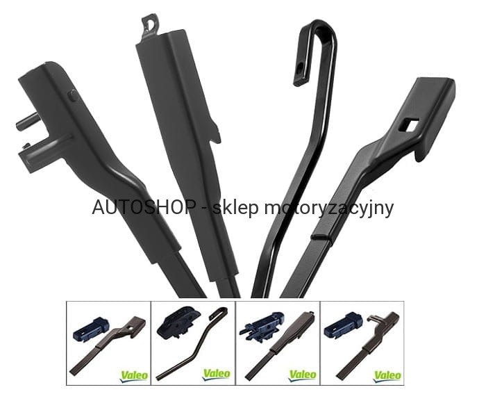 Pióro wycieraczki Valeo FM70 Adaptery