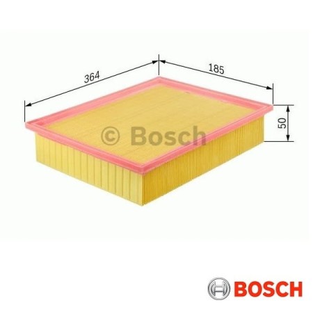 Filtr powietrza Bosch S3714-wymiary