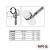 Klucz opaskowy do filtra oleju Yato no. katalog. YT-0820 - 0822