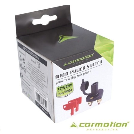 Wyłącznik główny 12V/24V 300A Carmotion opakowanie