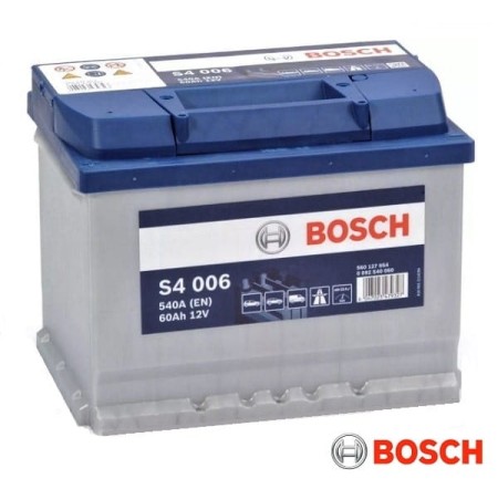 Akumulator rozruchowy Bosch 60Ah/540A nr. katalogowy S4 006