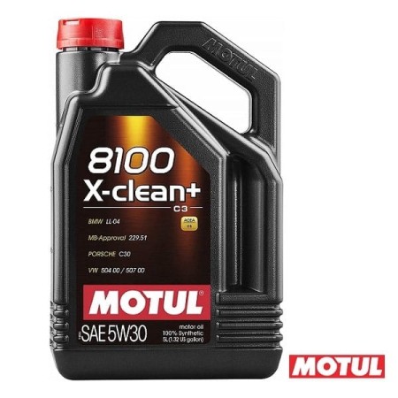 Olej Motul 8100 X clean+ 5W30 5L