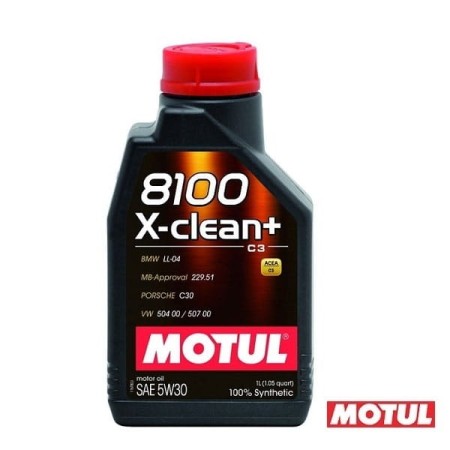 Olej Motul 8100-X clean+ 5W30 1L