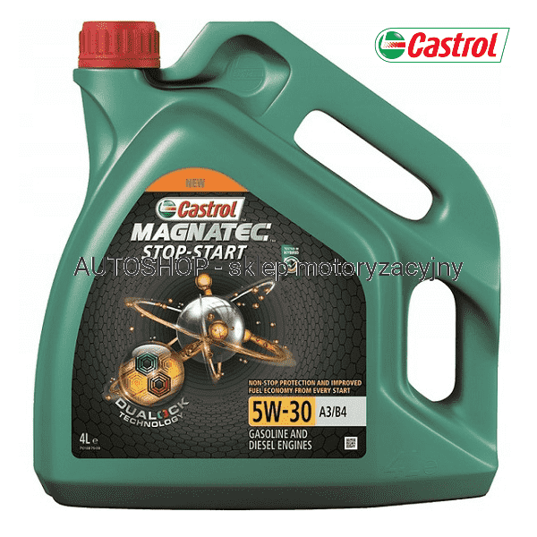 Olej silnikowy Castrol MAGNATEC 5W30 A3/B4 4L