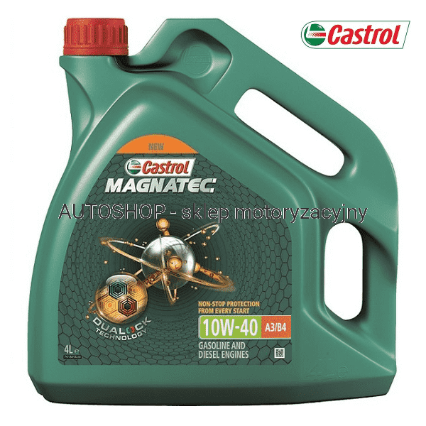 Olej silnikowy Castrol MAGNATEC 10W40 A3/B4 poj. 4L