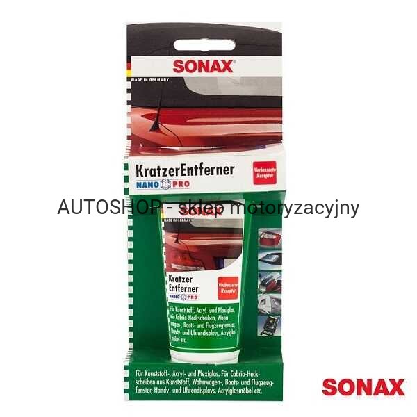Sonax Preparat do renowacji przezroczystych plastików 305000