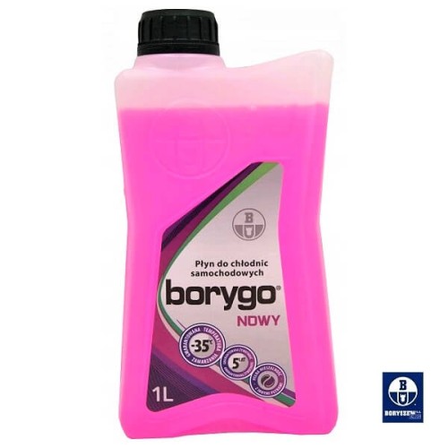 Przejdź do produktu Płyn do chłodnic BORYGO NOWY 1L
