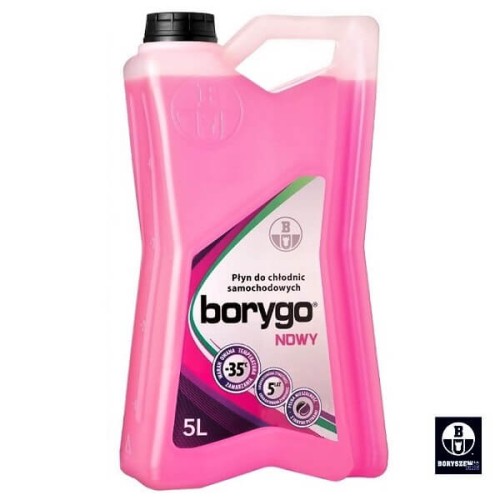 Przejdź do produktu Płyn do chłodnic BORYGO NOWY 5L