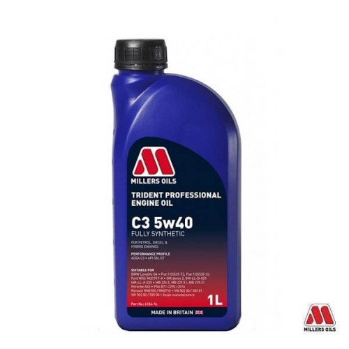 Przejdź do produktu Millers Oils Trident Professional C3 5W40 1L (no. 6124-1L)